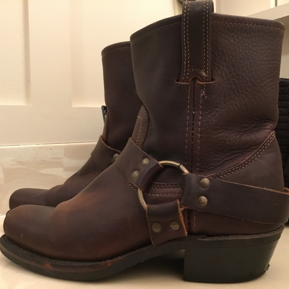 Frye Short Harness Boot sz 8